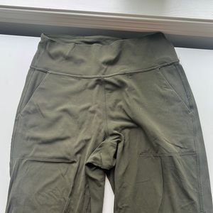 Olive green Lululemon align jogger
